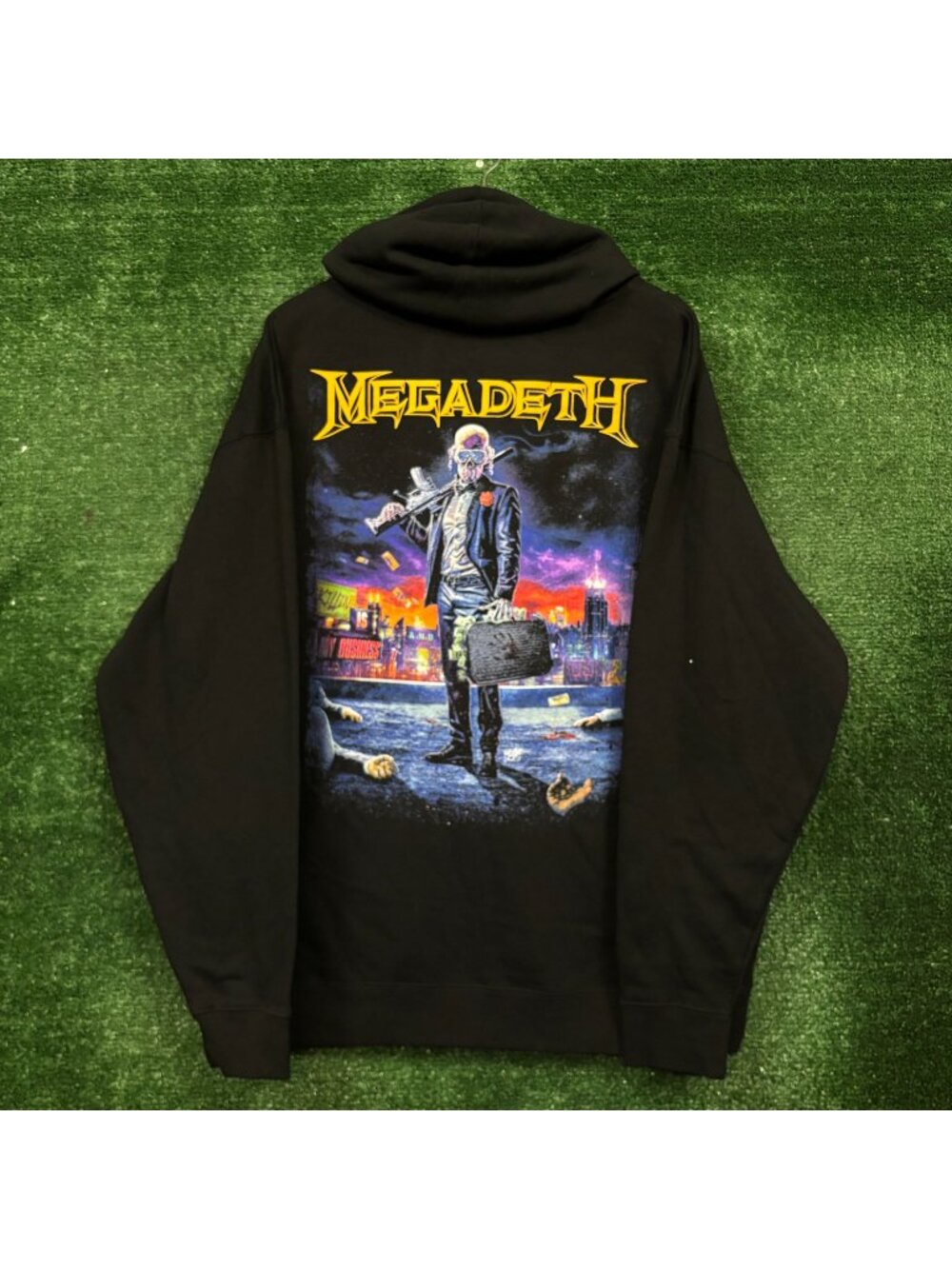 Megadeth Peace Sells But Who's Buying Heavy Metal Band Hoodie Size XXL